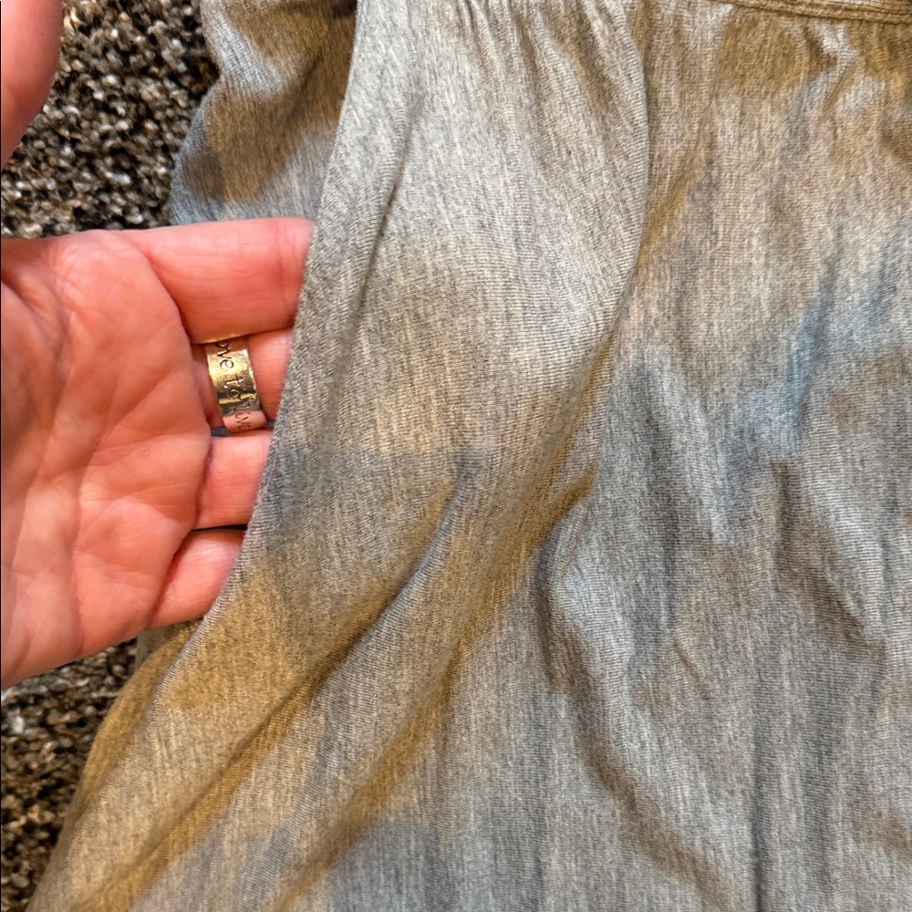 Athleta Cream Drawstring Waist Maxi Skirt - Picture 4 of 9